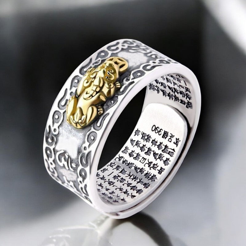Pixiu Adjustable Ring
