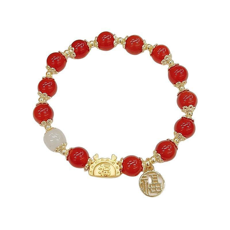 Lucky Dragon Natural Jewelry Bracelet