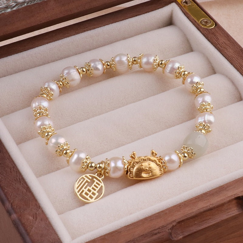 Lucky Dragon Natural Jewelry Bracelet