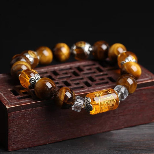 Fortune • Tiger Eye & Citrine Bracelet
