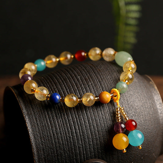 The Golden Glow Citrine Wealth Bracelet