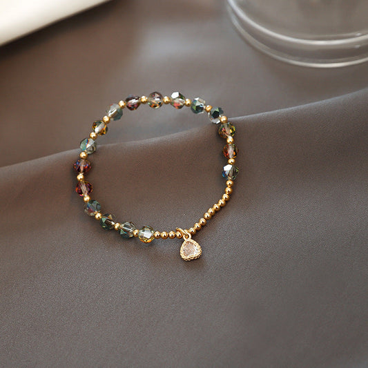 High cold love heart pendant Bracelet