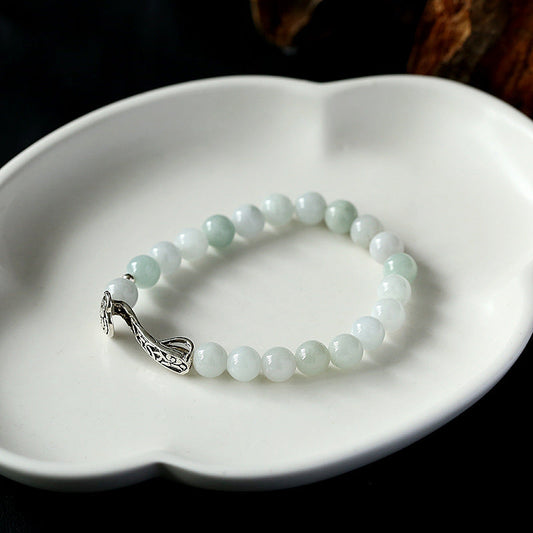 Natural Jadeite Wish Bracelet
