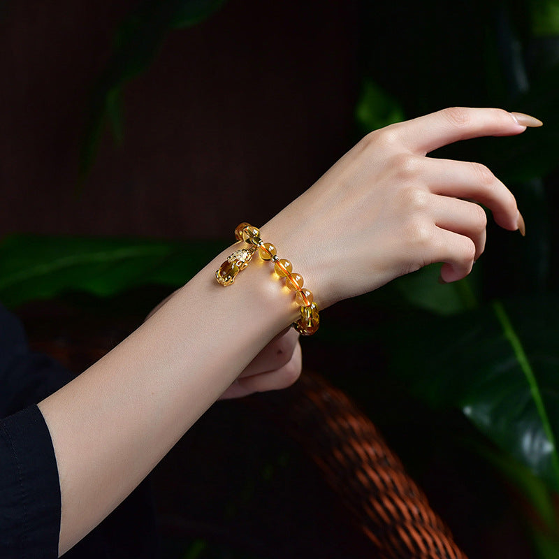 The Financial Security • Citrine Bracelet