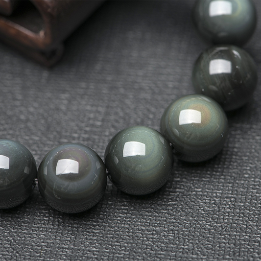 Rainbow • Obsidian Bracelet