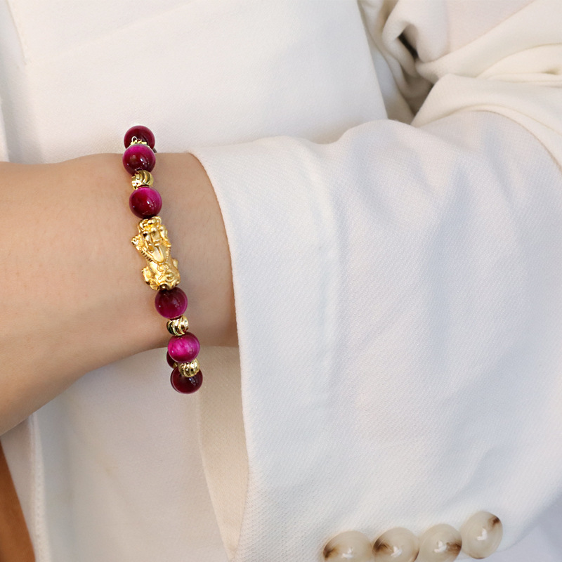 Sand Gold • Tiger's Eye Bracelet