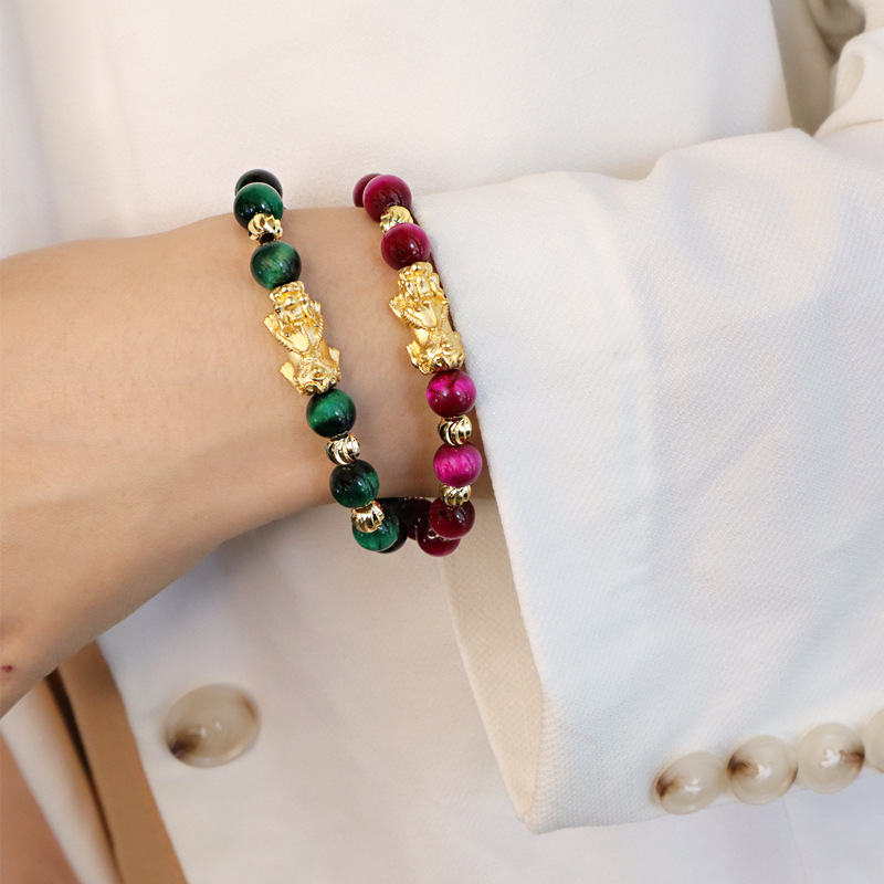Sand Gold • Tiger's Eye Bracelet
