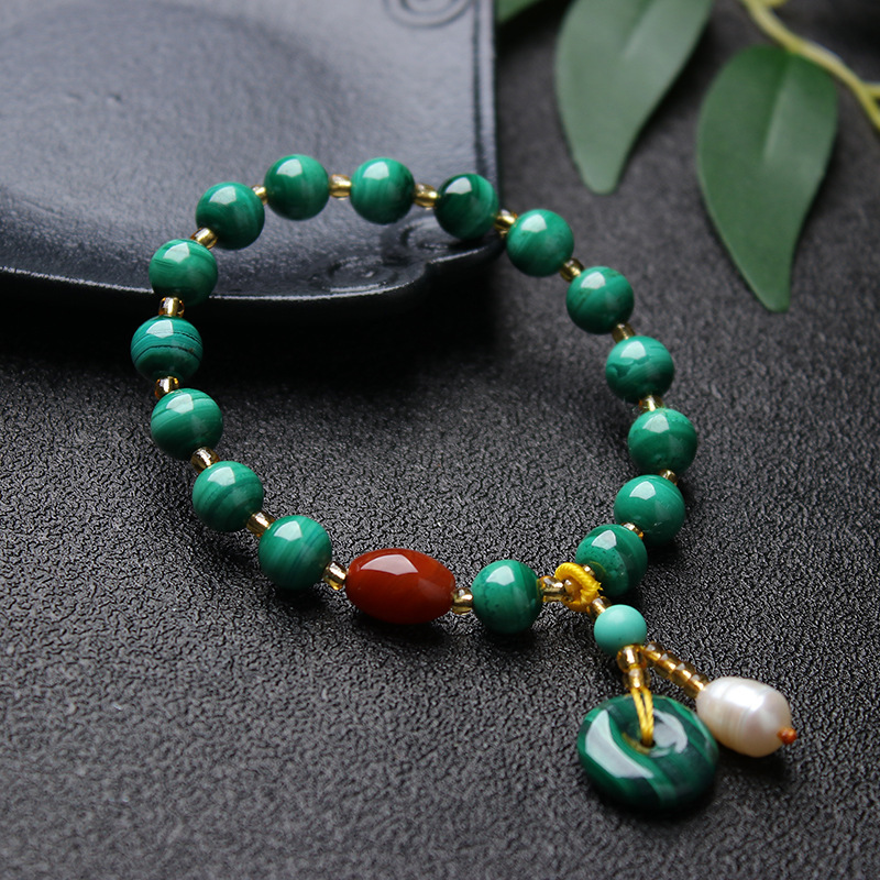 Malachite • agate Bracelet