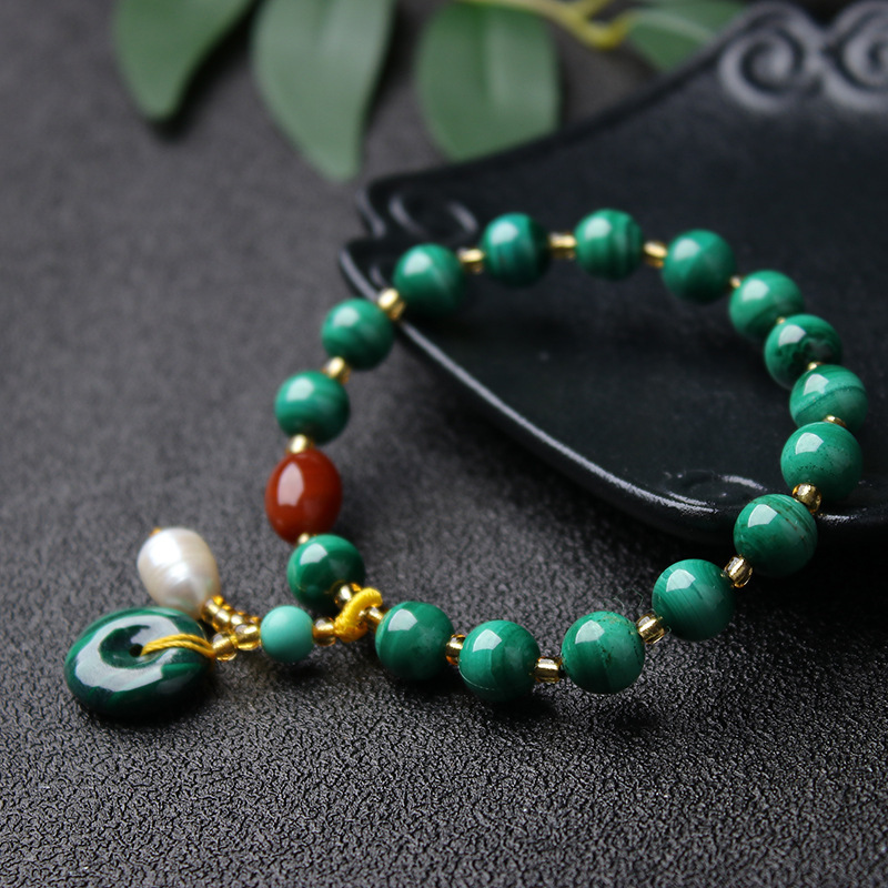Malachite • agate Bracelet