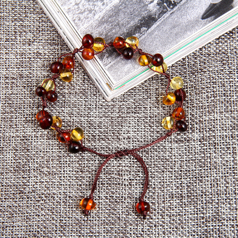 Ámbar · Pulsera artesanal
