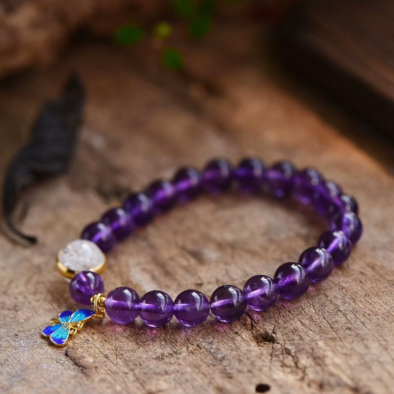 Butterfly • Amethyst Bracelet