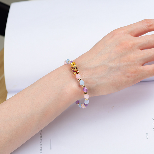 Undersea Treasure • Crystal Bracelet