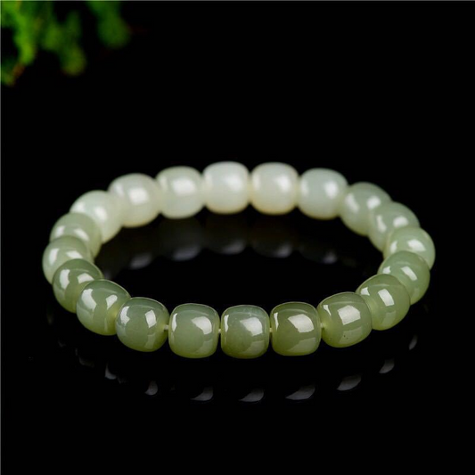 Gradient & Jade Jadeite Bracelet