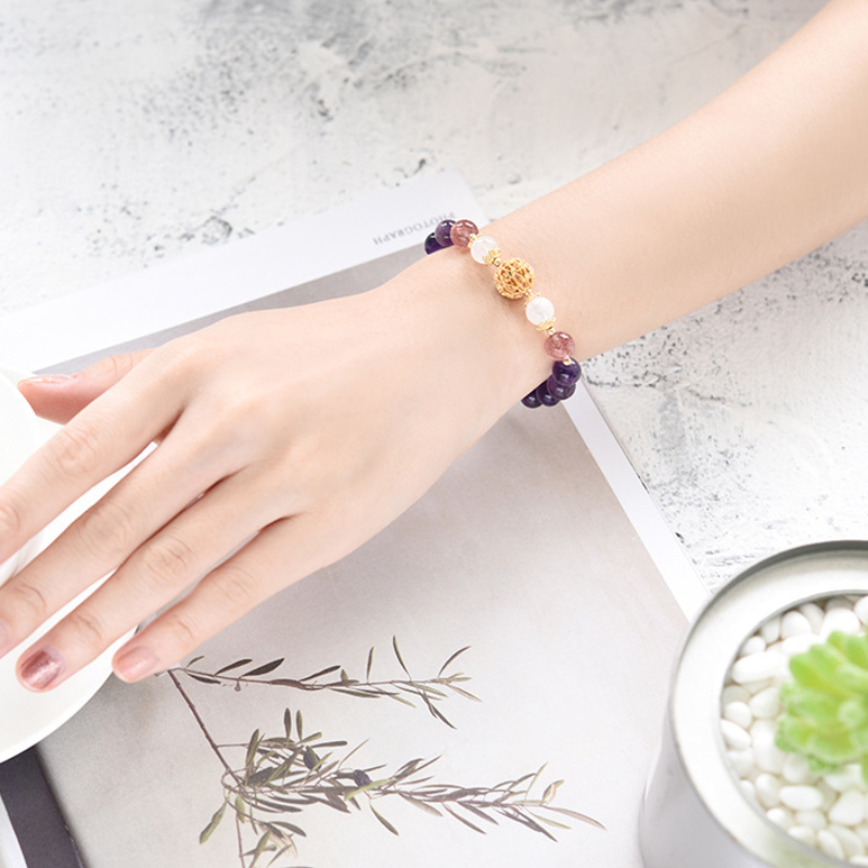 Charm • crystal bracelet