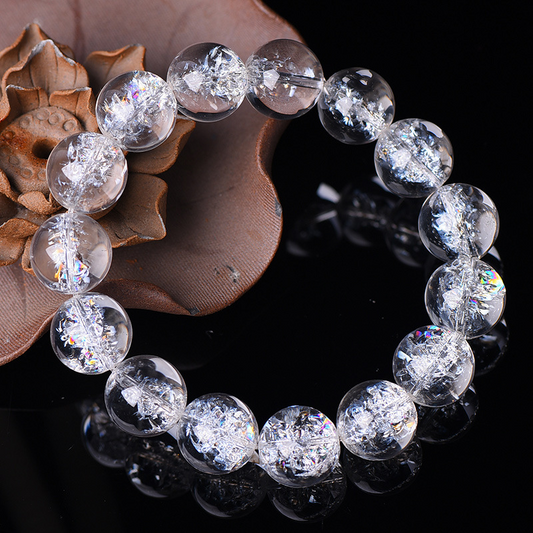 Purification • Energy colorless crystal Bracelet