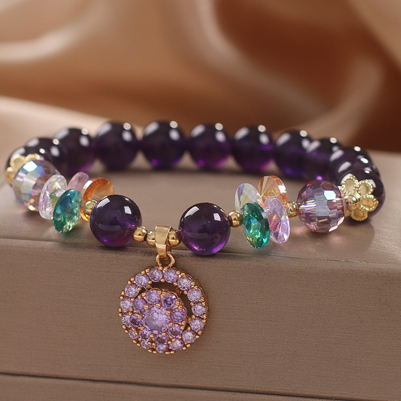 Sunlight • Natural Amethyst Bracelet
