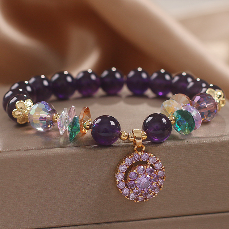 Sunlight • Natural Amethyst Bracelet