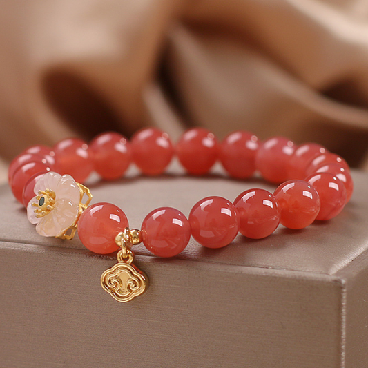 Flowers • Sunstone Bracelet