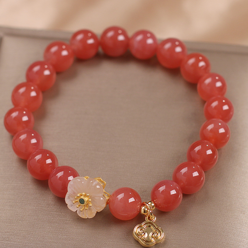 Flowers • Sunstone Bracelet