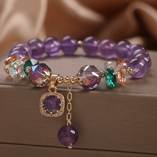 Sunlight • Natural Amethyst Bracelet