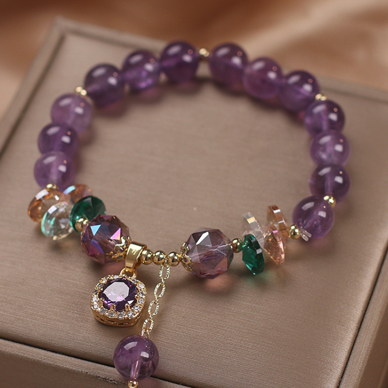 Sunlight • Natural Amethyst Bracelet