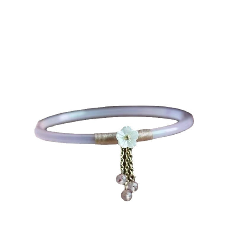 Thin jingle bracelet