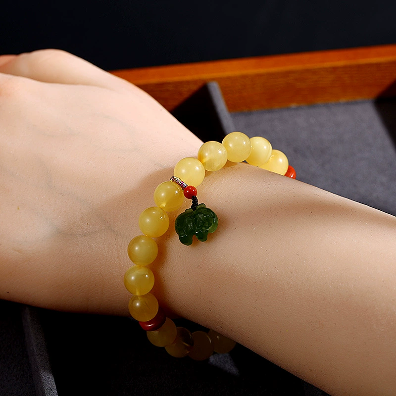 Jasper Elephant Natural Agate Bracelet