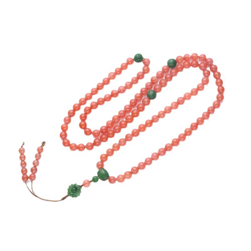 Jasper natural cherry red agate bracelet