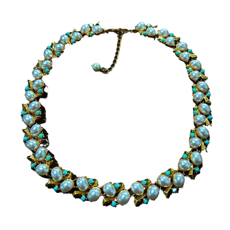 Conjunto de Pendientes, Pulsera y Collar de Perlas Naturales de Agua Dulce de Alta Calidad