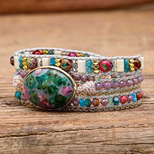 Colorful Calcite Bracelet