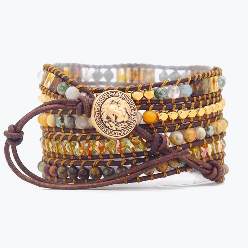 Pulsera de Ágata Diosa de la Luz de Luna