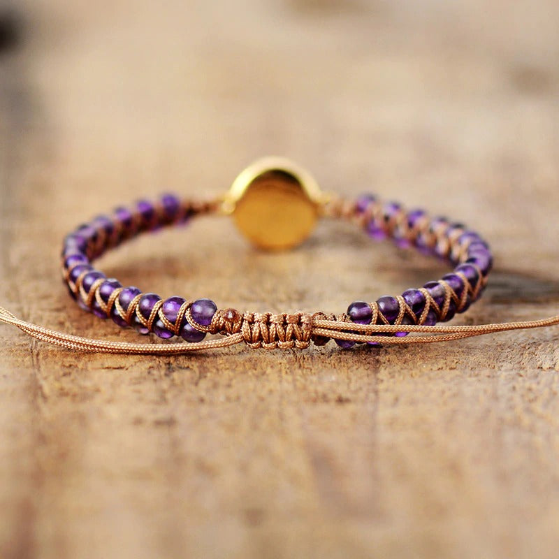 Transparent Opal Braided Bracelet