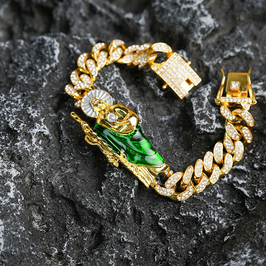 San Judas diamond bracelet