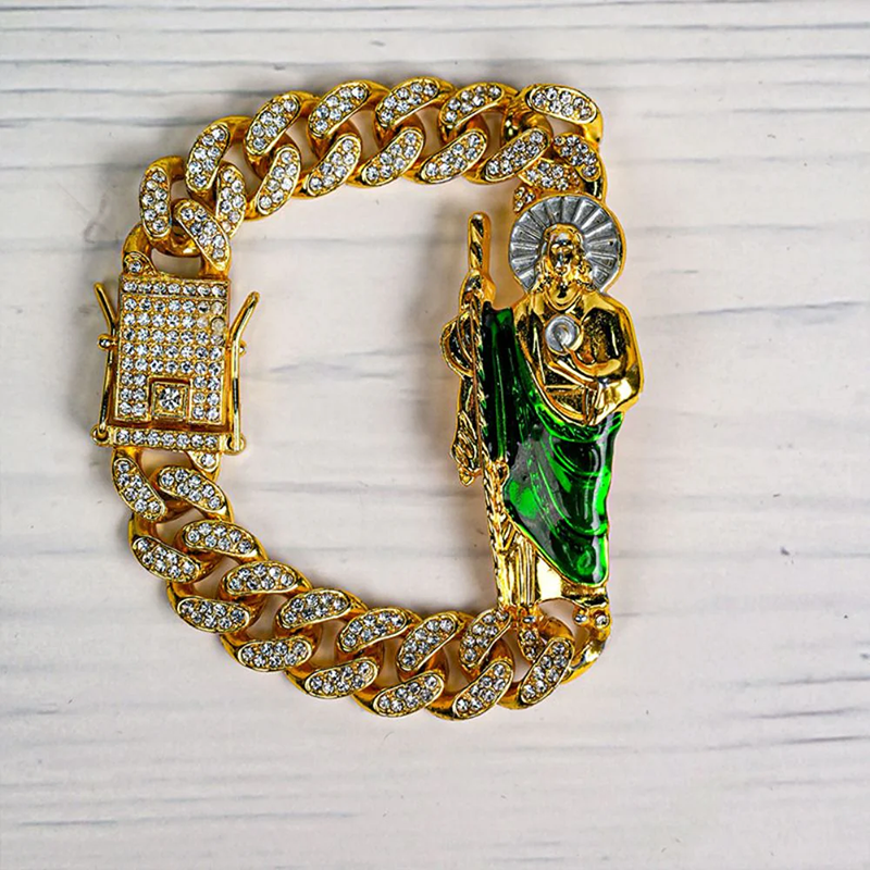San Judas diamond bracelet