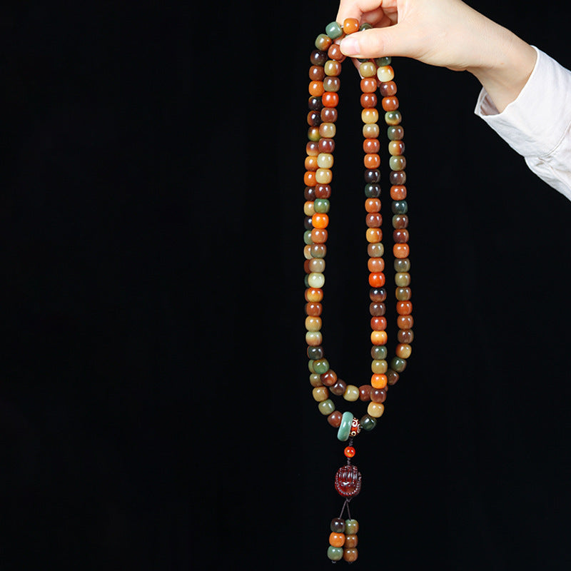 108 Natural Bodhi Handheld Rosary Bracelet