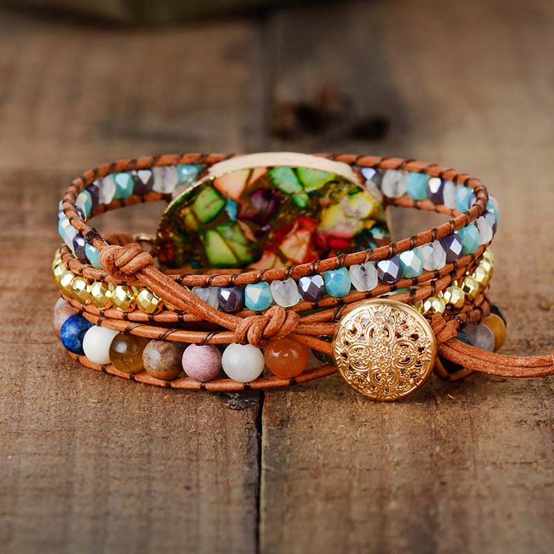 Pulsera Jasper Color Splash