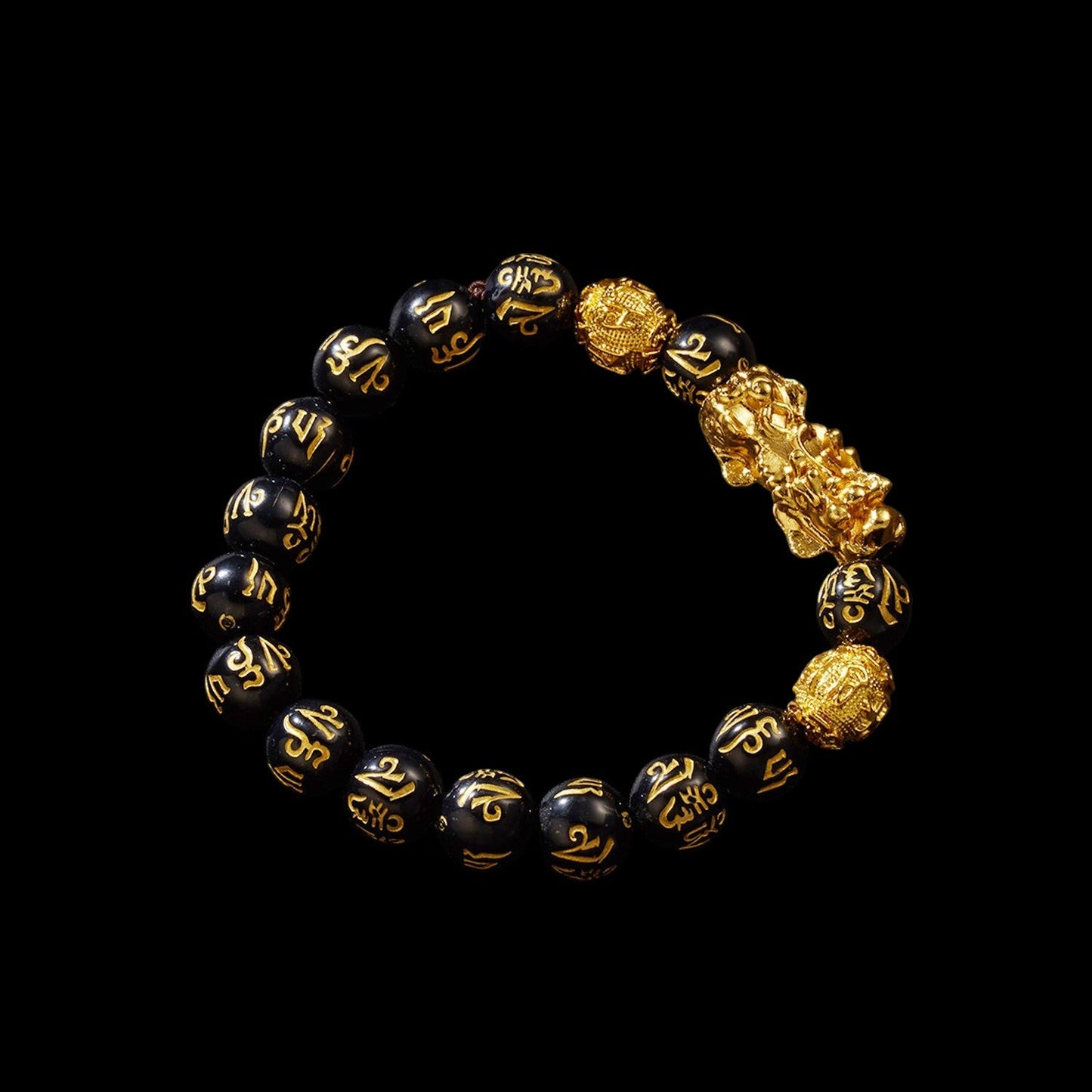 Pixiu Obsidian Wealth Bracelet