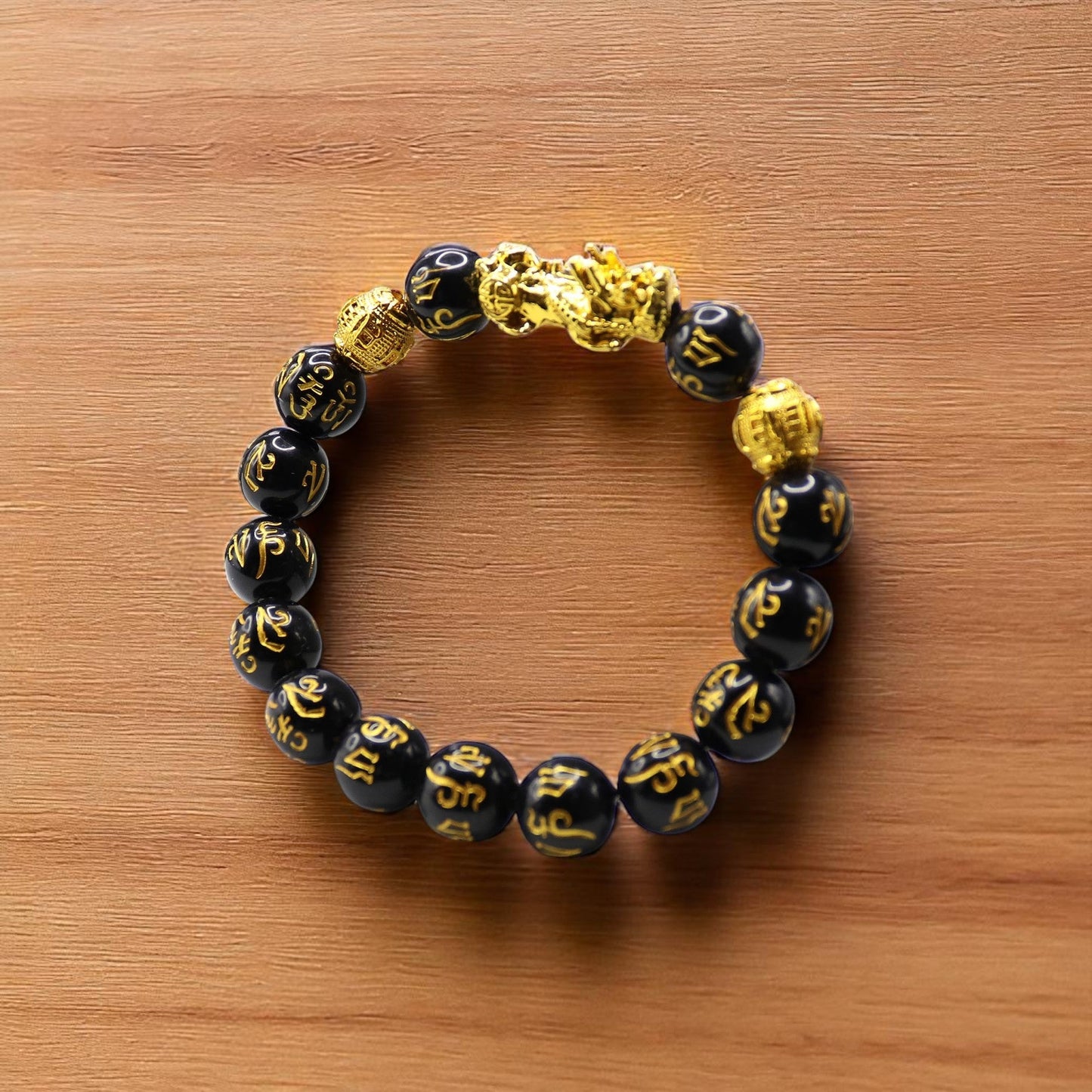 Pixiu Obsidian Wealth Bracelet