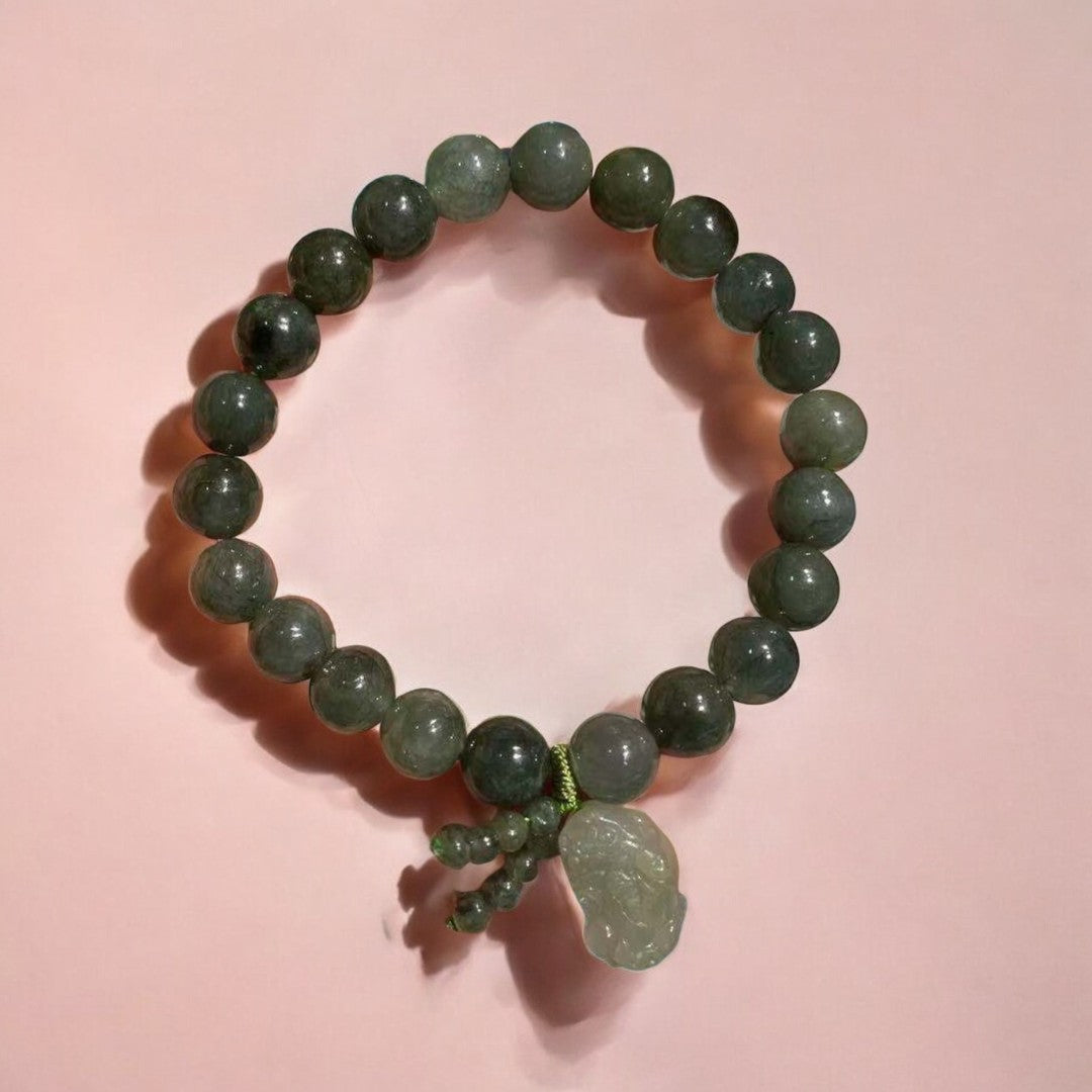 Green Jade Pixiu Bracelet