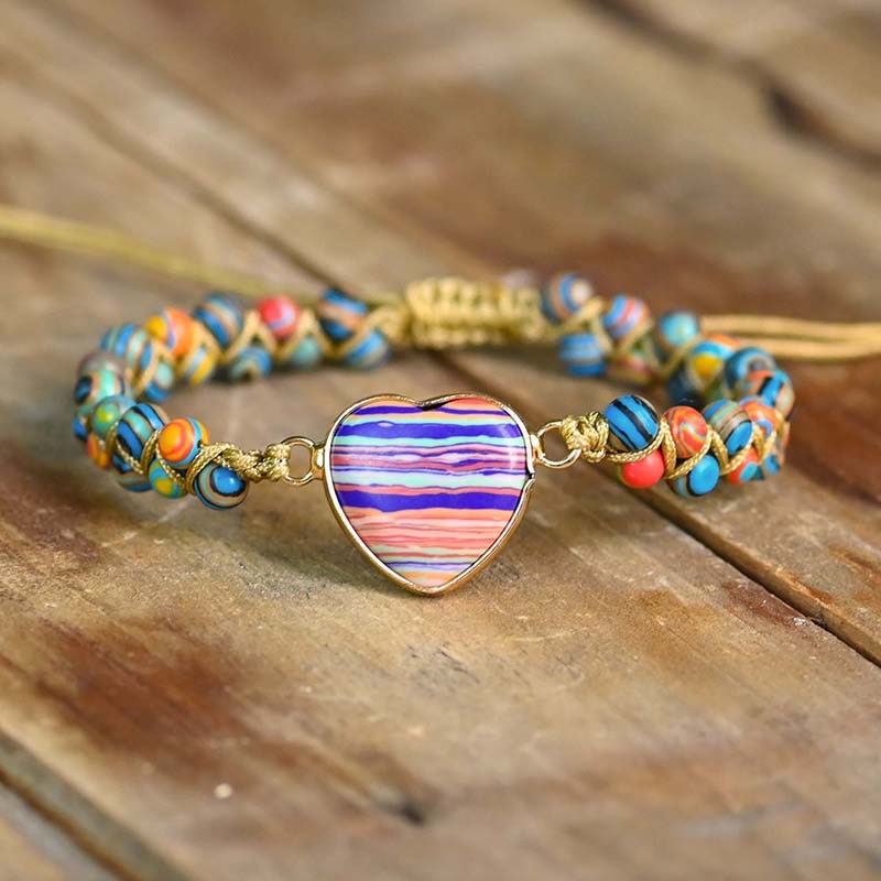 Pulsera de la amistad de jaspe imperial