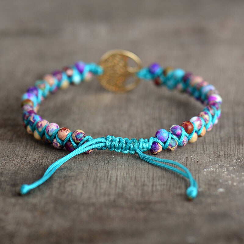 Pulsera de jaspe Árbol de la Vida