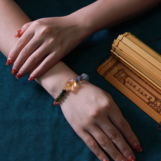 PiYao • Aquamarine Tourmaline Bracelet