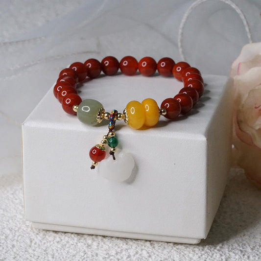 South Red agate bracelet