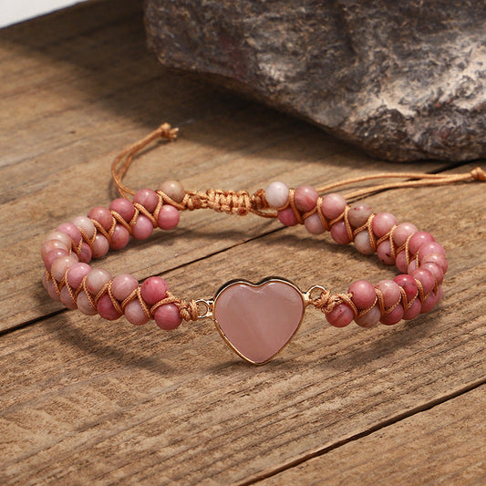 Rhodonite Love Protection Bracelet