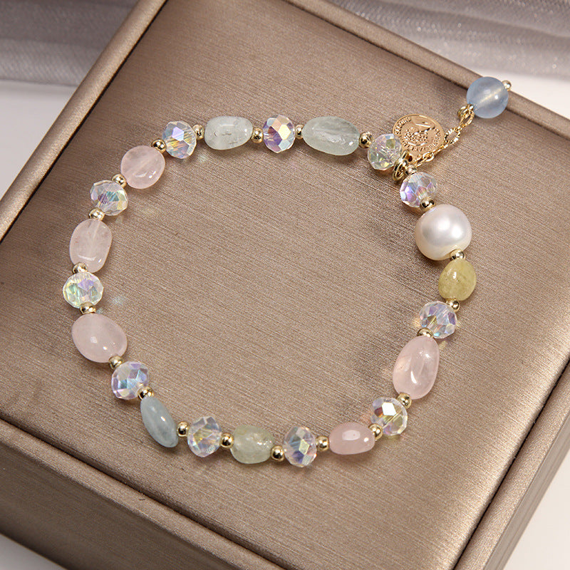 Beach crystal bracelet