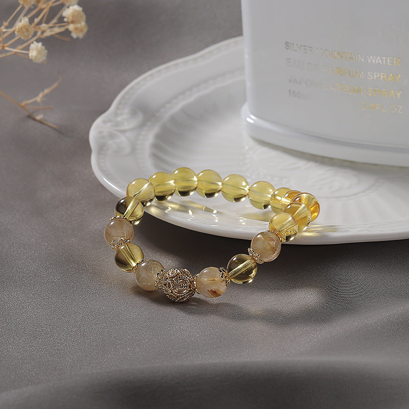 Fortune • Natural Citrine Bracelet