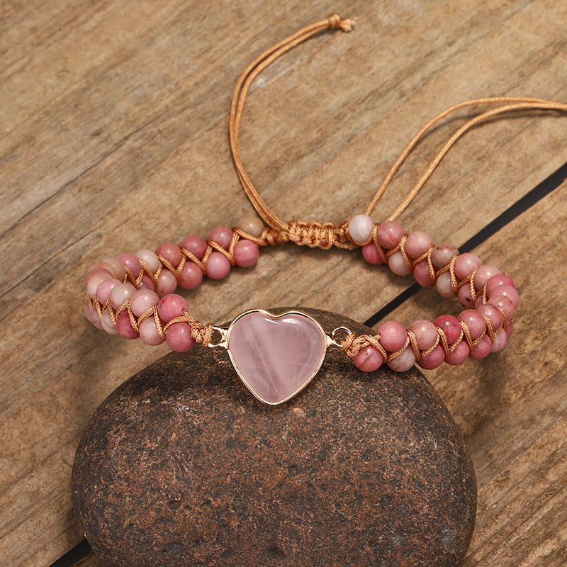 Rhodonite Love Protection Bracelet