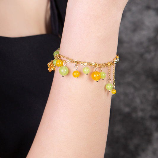 Elephant Crystal Beach Bracelet