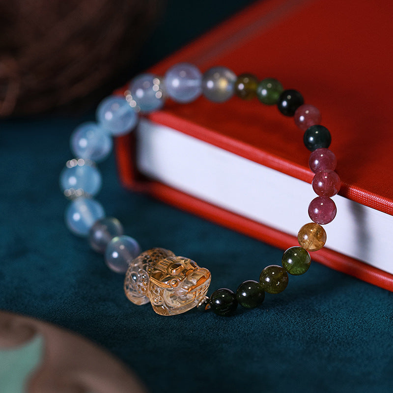 PiYao • Aquamarine Tourmaline Bracelet