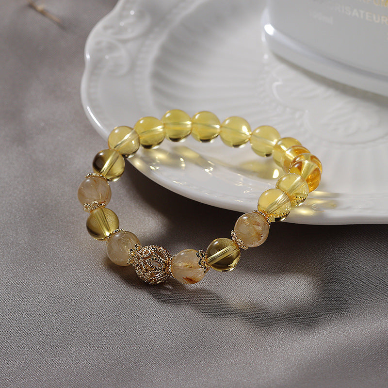 Fortune • Natural Citrine Bracelet
